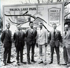 Toluca Lake Park Sign