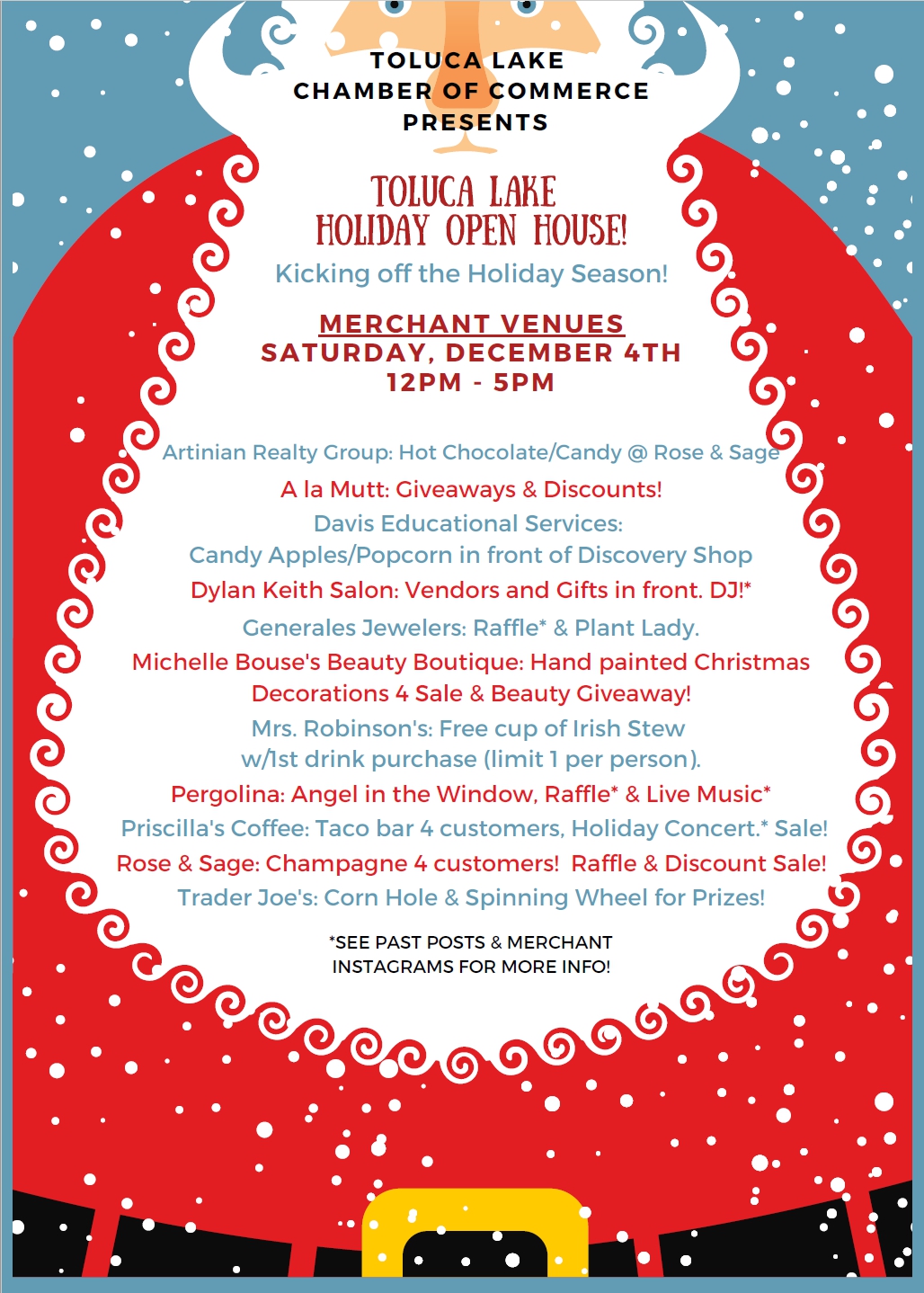 Holiday Team Store Open House