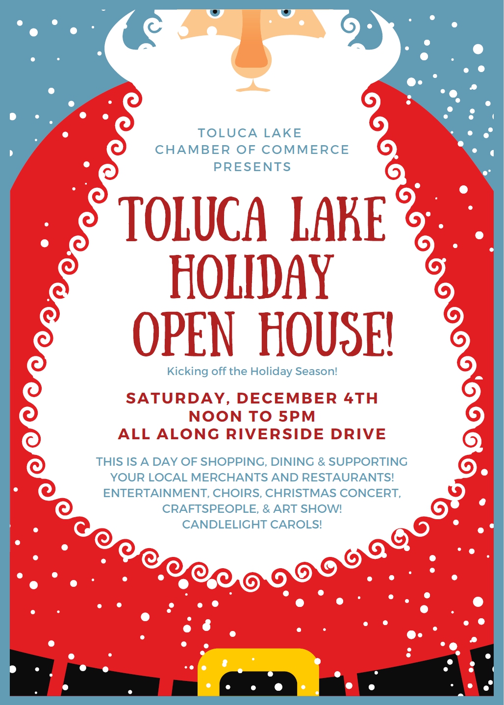 Holiday Open House Toluca Lake Chamber of Commerce